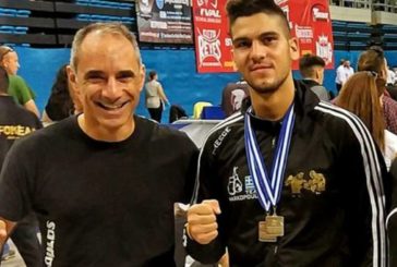 Πρωταθλητής Ελλάδας -81 στο kickboxing ο Παντελιδάκης (video)