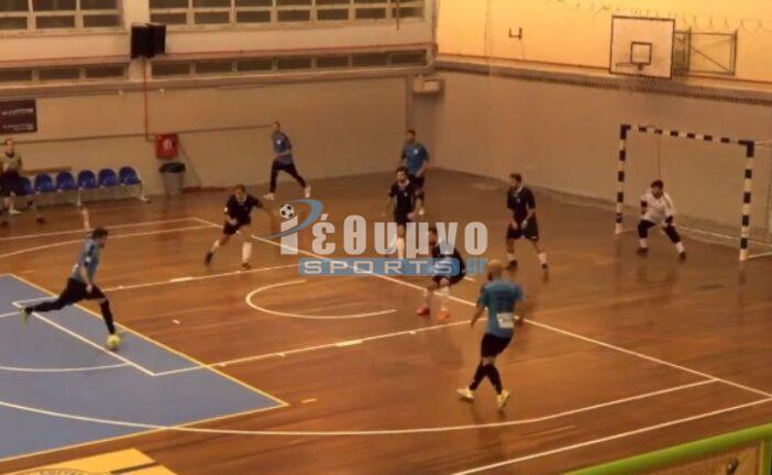 Με μια «ντουζίνα» γκολ κέρδισε ο Ηνίοχος το Ρέθυμνο Futsal