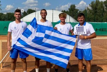 Στους «4» του διπλού στο Ευρωπαϊκό πρωτάθλημα τέννις U18 οι Νουχάκης/ Σταύρακας