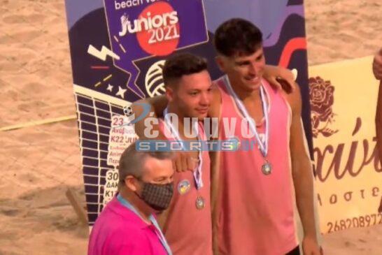 Στην 2η θέση του Πανελλήνιου πρωταθλήματος Beach Volley οι Ρεθυμνιώτες!