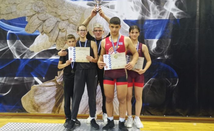 Επιτυχίες για τον ΑΠΟΡ στο Πανελλήνιο Πρωτάθλημα Πάλης U15