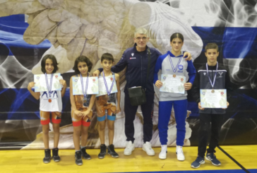 Επιτυχίες για τον ΑΠΟΡ στο Πανελλήνιο Πρωτάθλημα Πάλης U11- U13