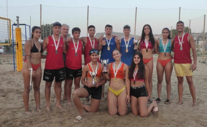 3η θέση στο τουρνουά Beach Volley U19 οι Γαλιάκης Ι./ Γαλιάκης Α., στον Ρεθυμνιώτικο μικρό τελικό
